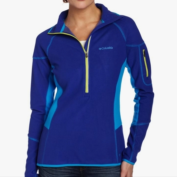 Columbia Jackets & Blazers - Columbia Omni Heat Thermal Comfort Jacket Half Zip Womens Size XS